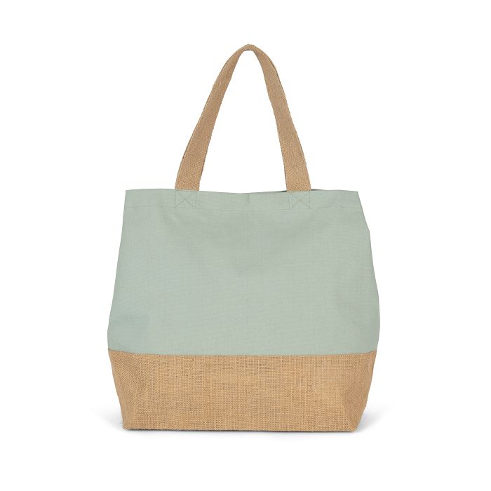  Sac shopping en toiles de coton & jute