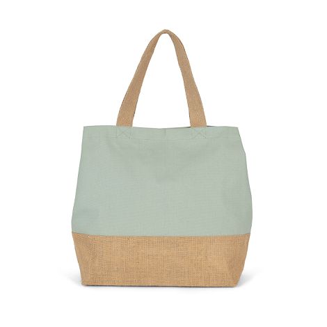  Sac shopping en toiles de coton & jute