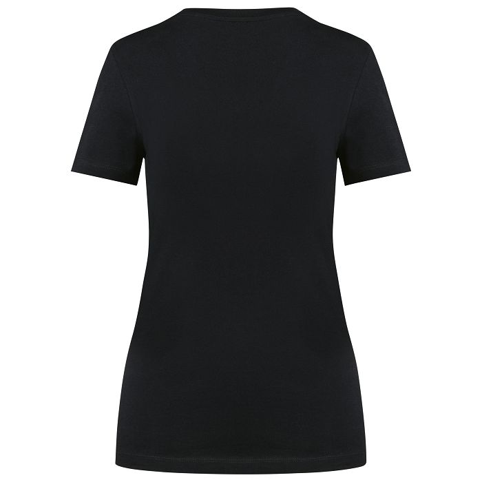  T-shirt Supima® col V manches courtes femme