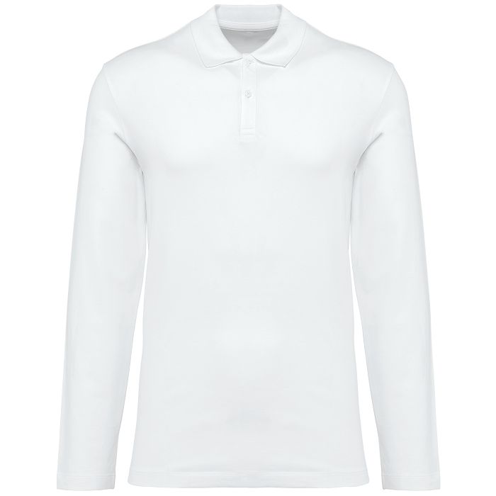  Polo Supima® manches longues homme