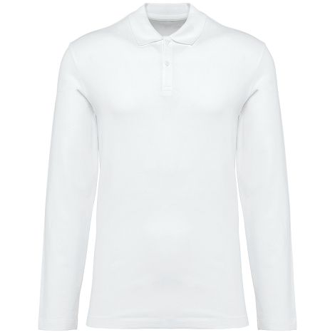  Polo Supima® manches longues homme