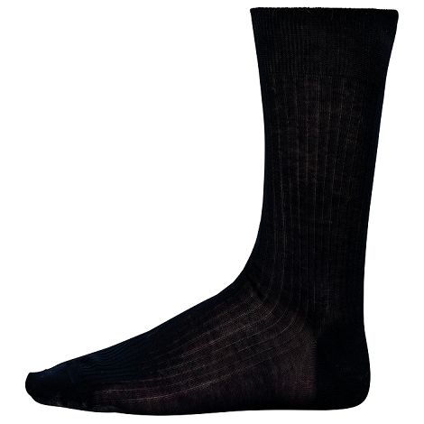  Chaussettes coton rib 4x2 fil d'Écosse homme