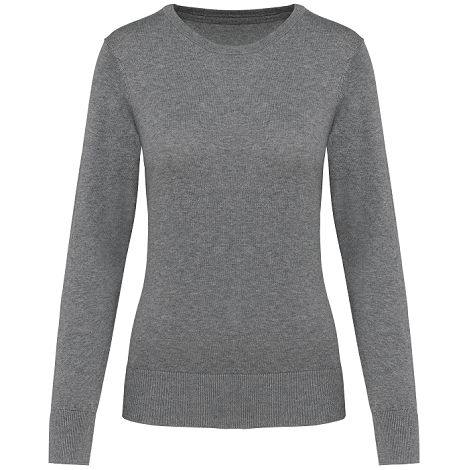  Pull Supima® col rond  femme