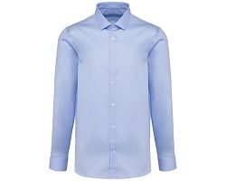 Chemise Oxford pinpoint manches longues homme