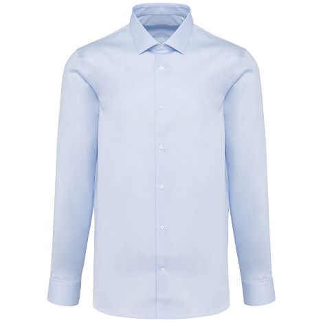  Chemise popeline manches longues homme