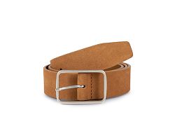 Ceinture cuir  velours homme