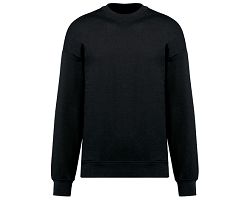 Sweat-shirt écoresponsable oversize à col rond unisexe