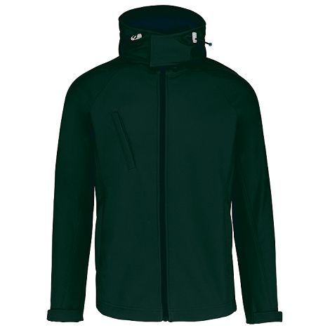  Veste softshell à capuche amovible homme