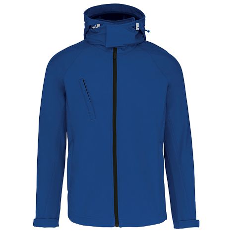  Veste softshell à capuche amovible homme