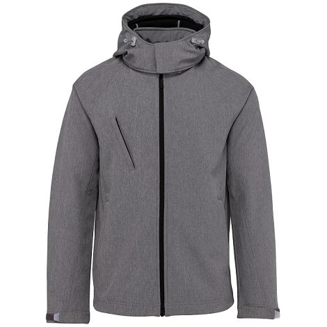  Veste softshell à capuche amovible homme