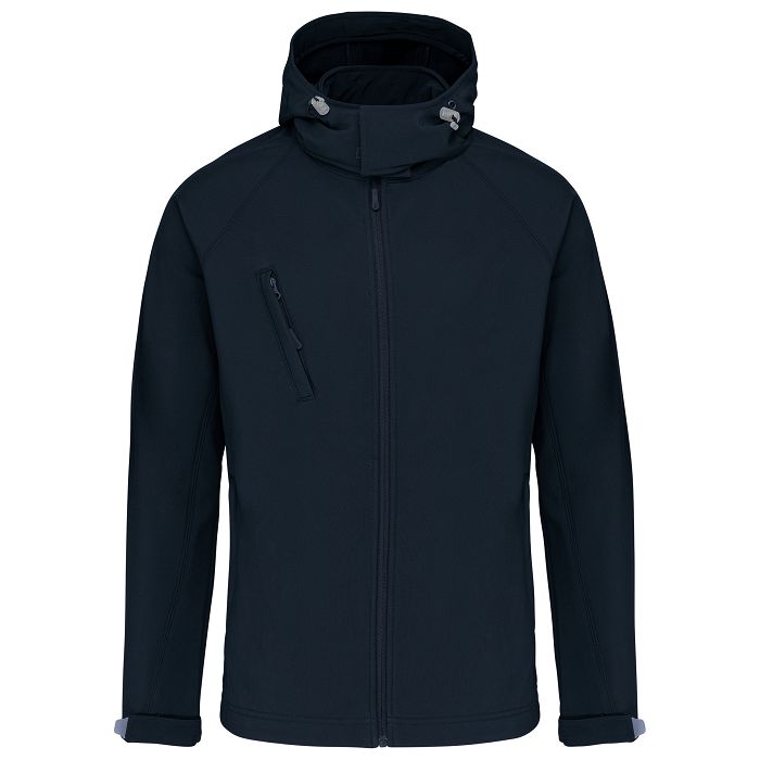  Veste softshell à capuche amovible homme