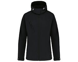 Veste softshell à capuche amovible femme