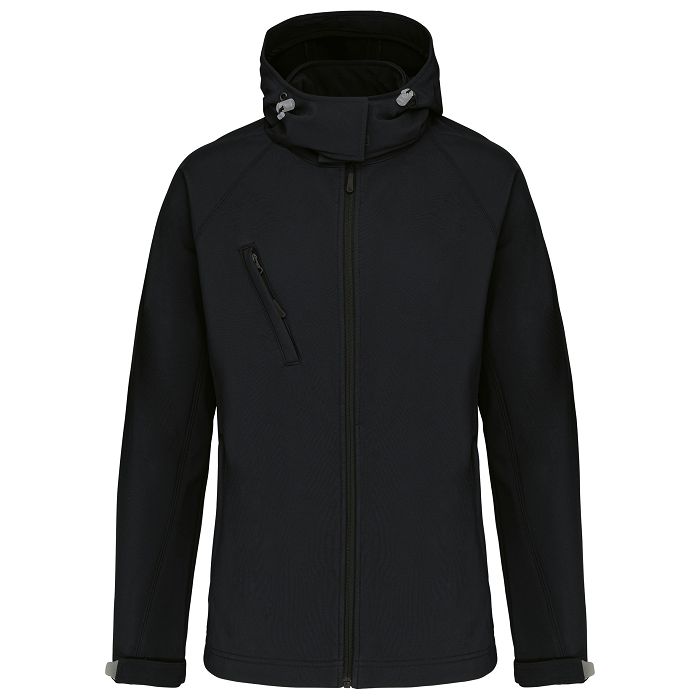  Veste softshell à capuche amovible femme