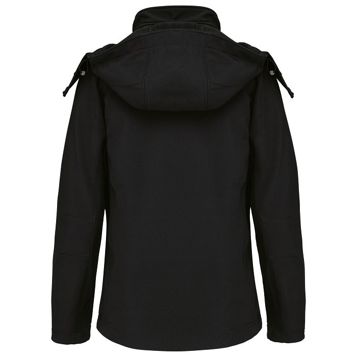  Veste softshell à capuche amovible femme