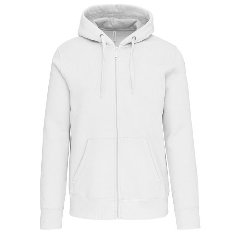  Sweat-shirt zippé capuche unisexe