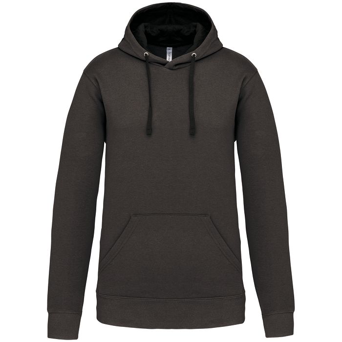  Sweat-shirt capuche contrastée homme