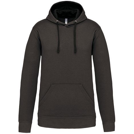  Sweat-shirt capuche contrastée homme