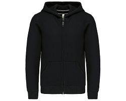 Sweat-shirt capuche zippé enfant