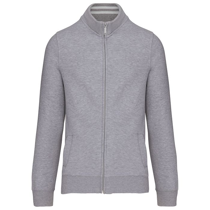  Veste molleton zippée homme