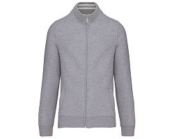 Veste molleton zippée homme