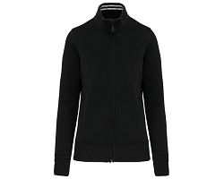 Veste molleton zippée femme