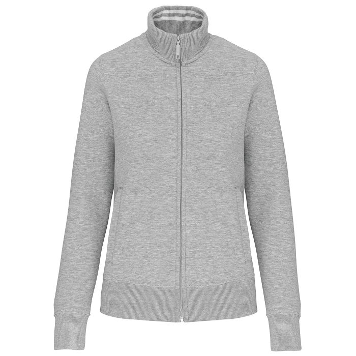  Veste molleton zippée femme