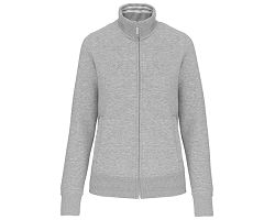 Veste molleton zippée femme