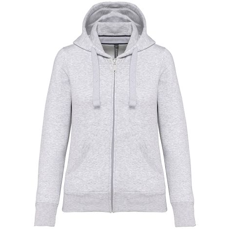  Sweat-shirt zippé capuche femme