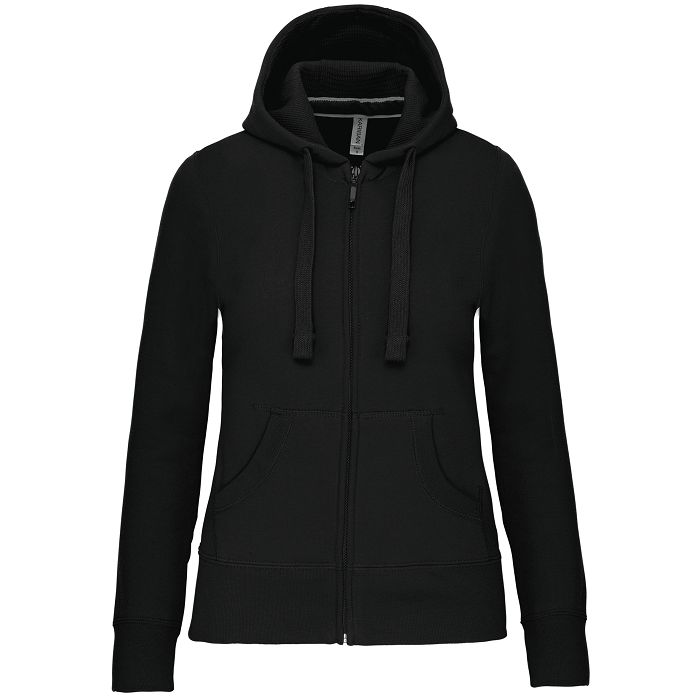  Sweat-shirt zippé capuche femme