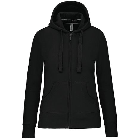  Sweat-shirt zippé capuche femme