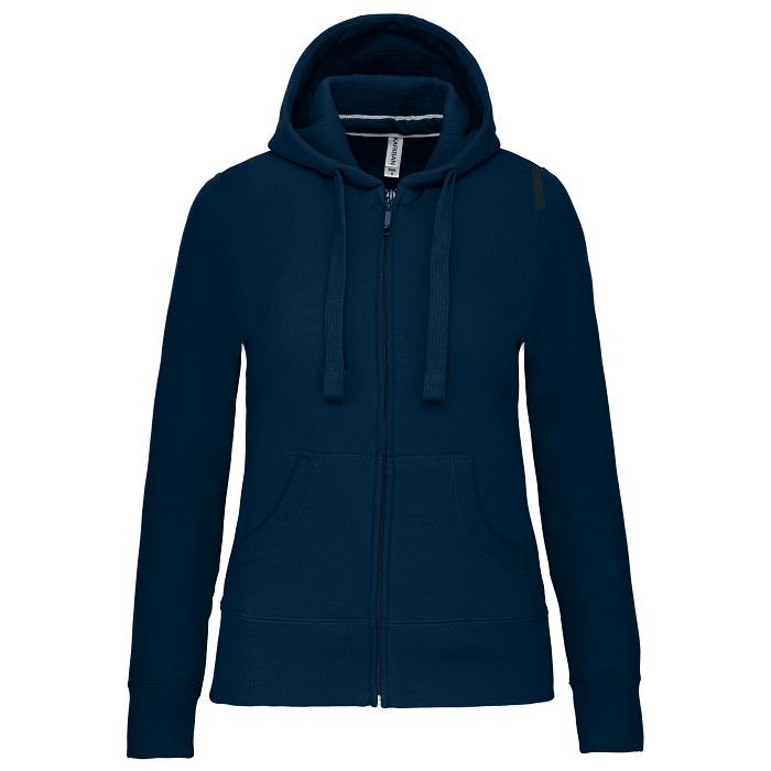  Sweat-shirt zippé capuche femme