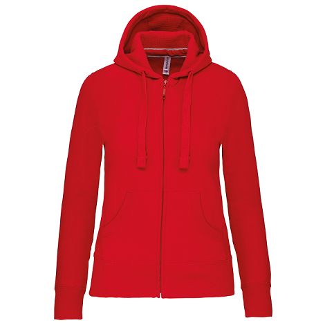  Sweat-shirt zippé capuche femme