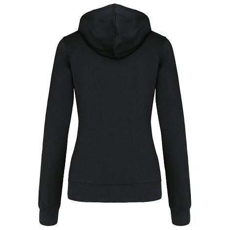  Sweat-shirt capuche contrastée femme