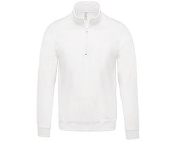 Sweat-shirt col zippé homme