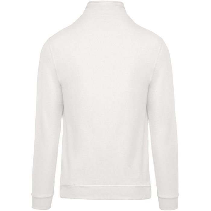  Sweat-shirt col zippé homme