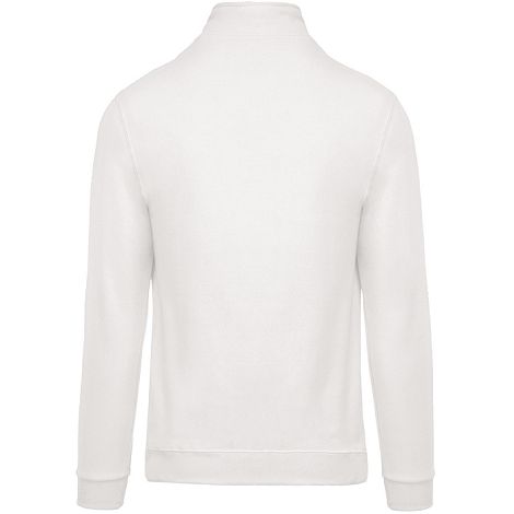  Sweat-shirt col zippé homme