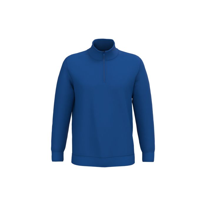  Sweat-shirt col zippé homme