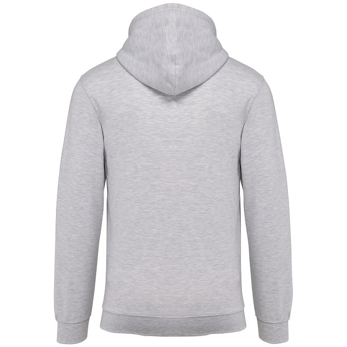  Sweat-shirt zippé capuche unisexe