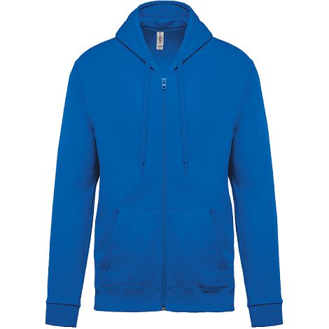  Sweat-shirt zippé capuche unisexe