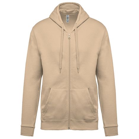  Sweat-shirt zippé capuche unisexe