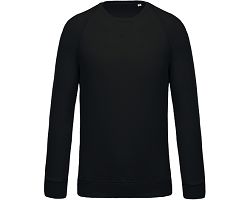 Sweat-shirt Bio col rond manches raglan homme