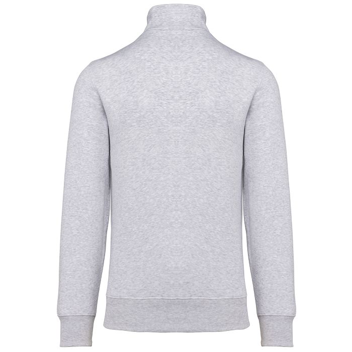  Sweat-shirt col zippé homme