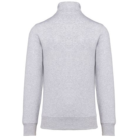  Sweat-shirt col zippé homme