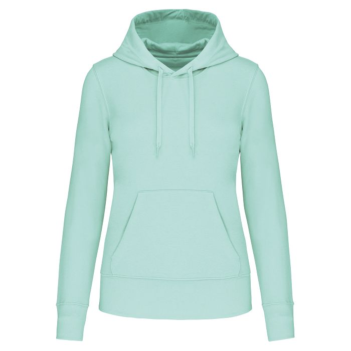  Sweat-shirt écoresponsable à capuche femme