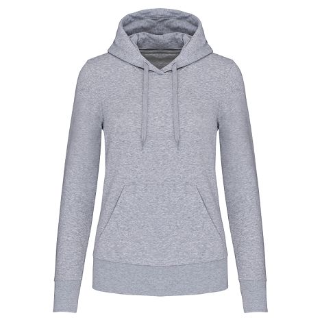  Sweat-shirt écoresponsable à capuche femme