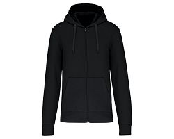 Sweat-shirt écoresponsable zippé à capuche homme
