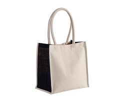 Sac cabas en coton / jute - 17 L