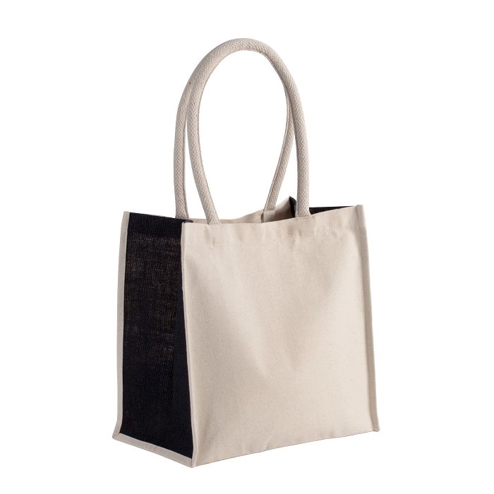  Sac cabas en coton / jute - 17 L