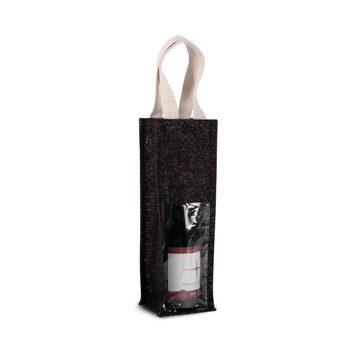  Sac porte-bouteille en jute