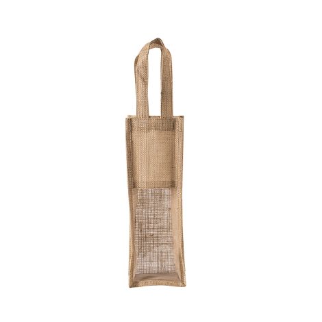  Sac porte-bouteille en jute